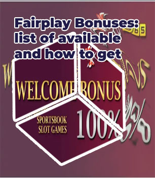 Fairplay welcome bonus